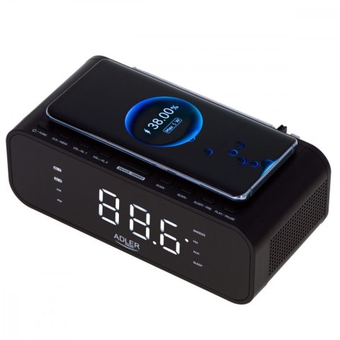 Radiobudzik AD 1192B czarny Radiobudzik AD 1192B czarny