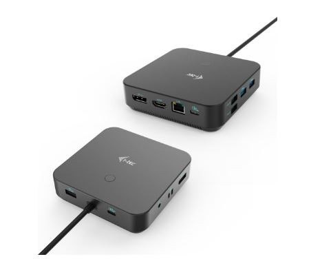 Stacja dokująca USB-C HDMI Dual DP Docking Station Power Delivery 100 W + i-tec Universal Charger 100 W Stacja dokująca USB-C HDMI Dual DP Docking Station Power Delivery 100 W + i-tec Universal Charger 100 W