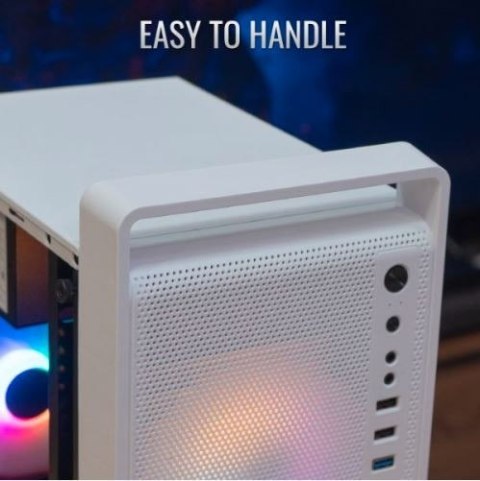 Obudowa CS-109 RGB USB 3.0 Mini Tower biała Obudowa CS-109 RGB USB 3.0 Mini Tower biała