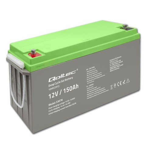 Akumulator żelowy Deep Cycle | 12V | 150Ah Akumulator żelowy Deep Cycle | 12V | 150Ah