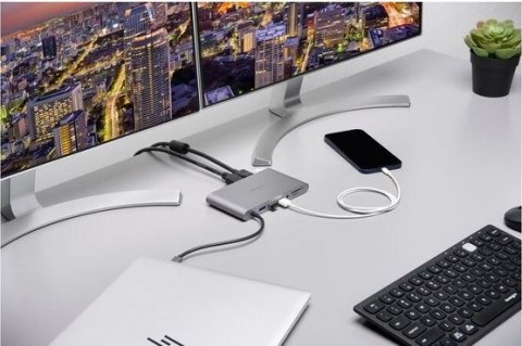 Mobilna stacja dokująca UH1440P USB-C Dual Video 85W Pass Through Power Mobilna stacja dokująca UH1440P USB-C Dual Video 85W Pass Through Power