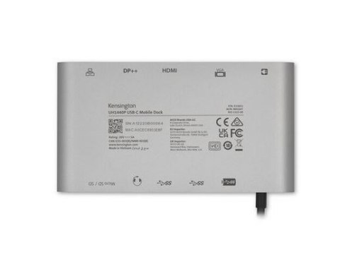 Mobilna stacja dokująca UH1440P USB-C Dual Video 85W Pass Through Power Mobilna stacja dokująca UH1440P USB-C Dual Video 85W Pass Through Power