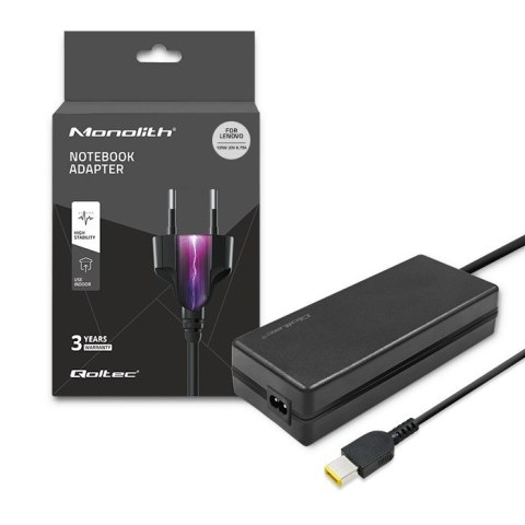 Zasilacz do Lenovo 135W | 20V | 6.75A | slim tip+pin | +kabel zasilający Zasilacz do Lenovo 135W | 20V | 6.75A | slim tip+pin | +kabel zasilający