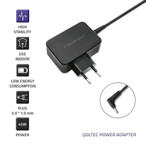 Zasilacz do ultrabooka Asus 45W | 19V | 2.37A | 3.0x1.0 Zasilacz do ultrabooka Asus 45W | 19V | 2.37A | 3.0x1.0