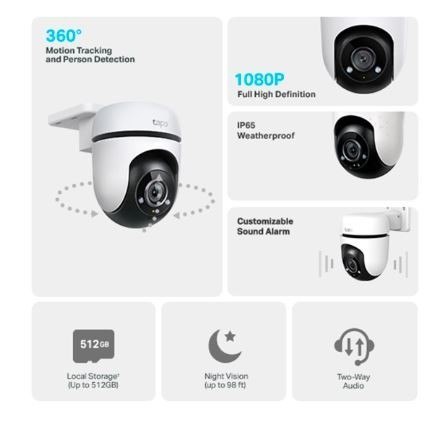Kamera Tapo C500 WiFi 1080p Outdoor Kamera Tapo C500 WiFi 1080p Outdoor