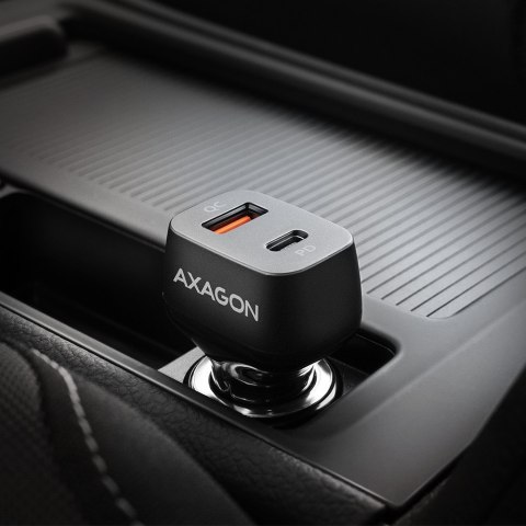 PWC-PQ38 Ładowarka samochodowa PD & QUICK 38W, 2x port (USB-A + USB-C), PD3.0/QC3.0/AFC/FCP/Apple PWC-PQ38 Ładowarka samochodowa PD & QUICK 38W, 2x port (USB-A + USB-C), PD3.0/QC3.0/AFC/FCP/Apple