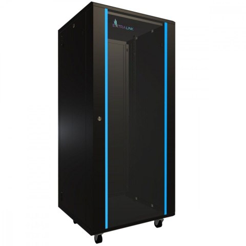 Szafa rack 27U 600x600 czarna stojąca Szafa rack 27U 600x600 czarna stojąca