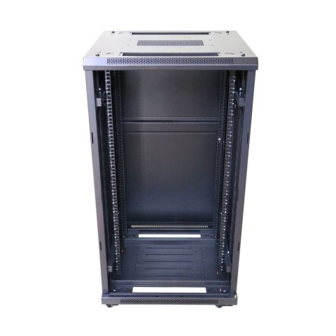 Szafa rack 27U 600x600 czarna stojąca Szafa rack 27U 600x600 czarna stojąca