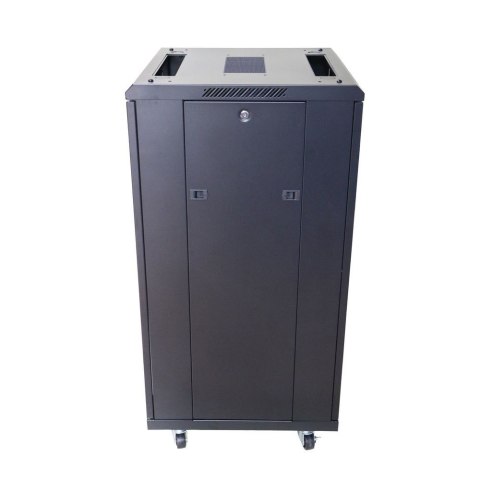Szafa rack 27U 600x600 czarna stojąca Szafa rack 27U 600x600 czarna stojąca