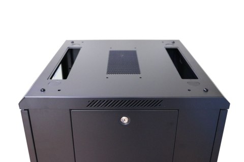 Szafa rack 27U 600x600 czarna stojąca Szafa rack 27U 600x600 czarna stojąca