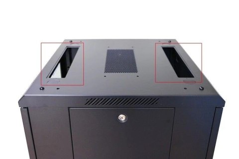 Szafa rack 27U 600x600 czarna stojąca Szafa rack 27U 600x600 czarna stojąca