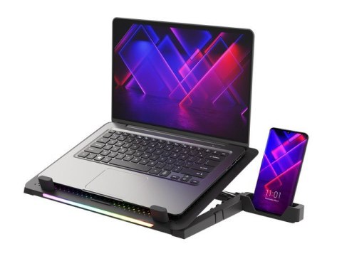 Podstawka pod notebook Genesis Oxid 450 RGB 15.6'' Podstawka pod notebook Genesis Oxid 450 RGB 15.6''