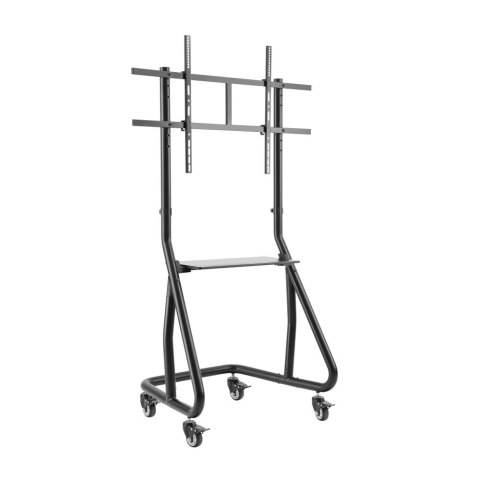 Stojak Mobilny LCD/LED 60-105 cali, 100kg, z półką Stojak Mobilny LCD/LED 60-105 cali, 100kg, z półką