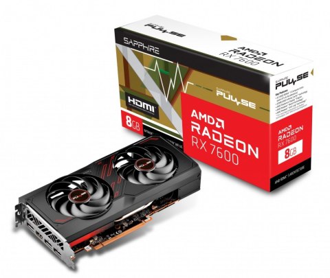 Karta graficzna Radeon RX 7600 Gaming OC 8G GDDR6 128bit 3DP/HDMI Karta graficzna Radeon RX 7600 Gaming OC 8G GDDR6 128bit 3DP/HDMI