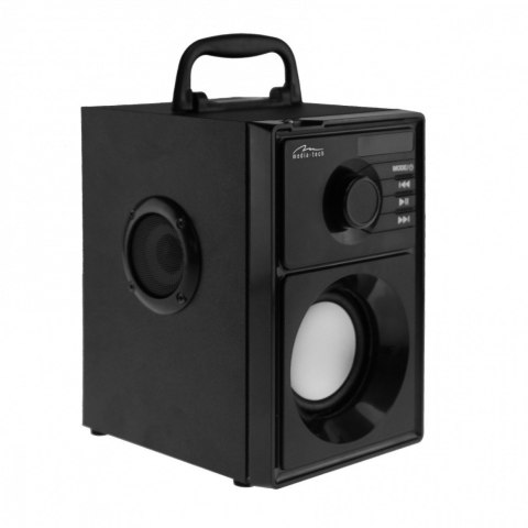 Głośnik BOOMBOX SILVER MT3179 Bluetooth 5.1+EDR/FM/MP3/MicroSD/USB/AUS/Pilot/USB-C/LED/RMS 15W/PMPO 600W Głośnik BOOMBOX SILVER MT3179 Bluetooth 5.1+EDR/FM/MP3/MicroSD/USB/AUS/Pilot/USB-C/LED/RMS 15W/PMPO 600W