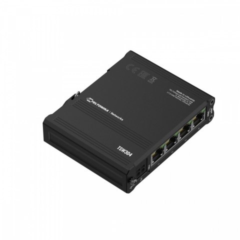 Przełącznik przemysłowy TSW304 4xRJ45 10/100/1000 Mbps Przełącznik przemysłowy TSW304 4xRJ45 10/100/1000 Mbps