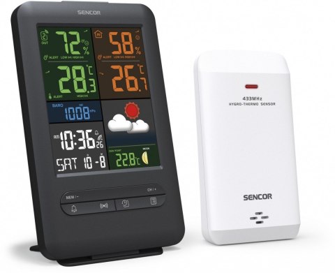 Stacja pogody SWS 7300 wys LCD kolor 13,8 cm Stacja pogody SWS 7300 wys LCD kolor 13,8 cm