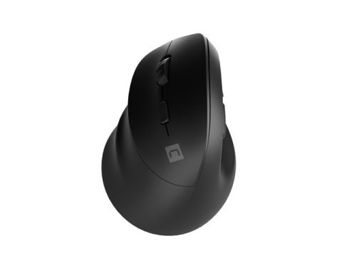 Mysz bezprzewodowa wertykalna Crake 2 2400 DPI Bluetooth 5.2 + 2.4GHz dla leworęcznych Czarna Mysz bezprzewodowa wertykalna Crake 2 2400 DPI Bluetooth 5.2 + 2.4GHz dla leworęcznych Czarna