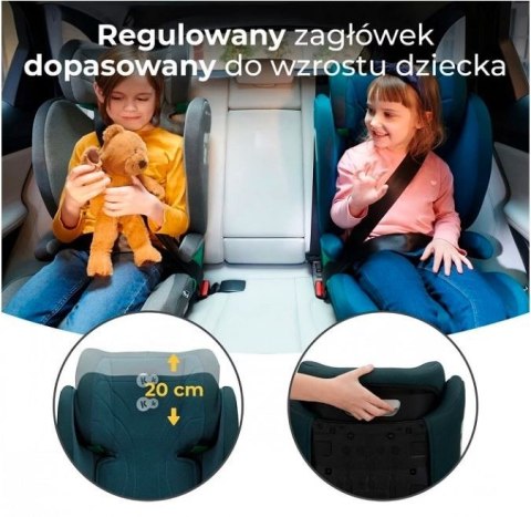Fotelik samochodowy JUNIOR FIX 2 i-Size 100-150 cm HARBOR BLUE Fotelik samochodowy JUNIOR FIX 2 i-Size 100-150 cm HARBOR BLUE