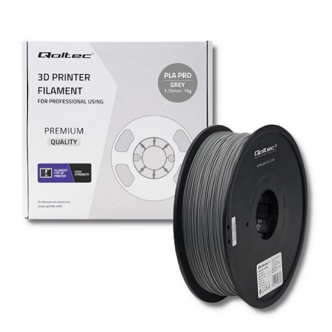 Profesjonalny filament do druku 3D | PLA PRO | 1kg | 1.75mm | Szary Profesjonalny filament do druku 3D | PLA PRO | 1kg | 1.75mm | Szary