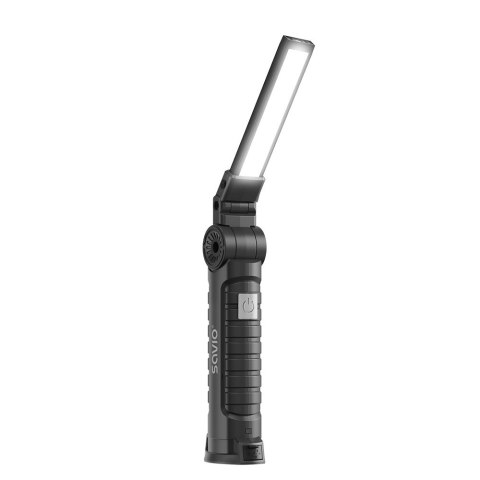 Lampa warsztatowa akumulatorowa COB LED 3W + SMD 1W, USB-C, 150 lm, obrotowa głowica, magnes, FL-03 Lampa warsztatowa akumulatorowa COB LED 3W + SMD 1W, USB-C, 150 lm, obrotowa głowica, magnes, FL-03