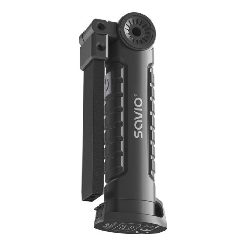 Lampa warsztatowa akumulatorowa COB LED 3W + SMD 1W, USB-C, 150 lm, obrotowa głowica, magnes, FL-03 Lampa warsztatowa akumulatorowa COB LED 3W + SMD 1W, USB-C, 150 lm, obrotowa głowica, magnes, FL-03