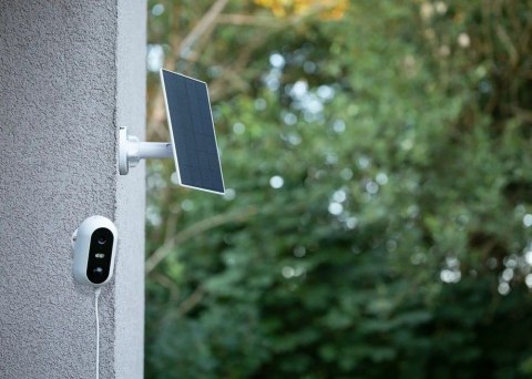 Kamera IP Smart Life SolarEye kamera zewnętrzna z panelem solarnym, full HD 1080p, Wi-Fi akumulator 5200mAh, IP54 Kamera IP Smart Life SolarEye kamera zewnętrzna z panelem solarnym, full HD 1080p, Wi-Fi akumulator 5200mAh, IP54