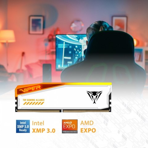 Pamięć DDR5 Viper Elite 5 RGB TUF 32GB/6600 (2x16GB) CL34 Pamięć DDR5 Viper Elite 5 RGB TUF 32GB/6600 (2x16GB) CL34