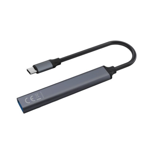 Hub 4 porty USB-C - 3 x USB-A 2.0, 1 x USB-A 3.1 3.1 GEN 1, 5 Gbps, AK-71 Hub 4 porty USB-C - 3 x USB-A 2.0, 1 x USB-A 3.1 3.1 GEN 1, 5 Gbps, AK-71