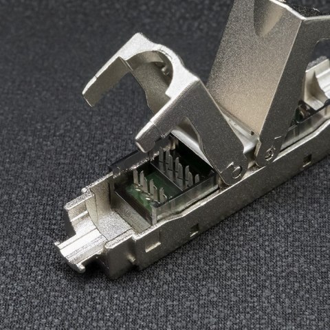 Wtyk RJ45 beznarzędziowy STP | CAT6A | JACK PIN | T568B | T568A Wtyk RJ45 beznarzędziowy STP | CAT6A | JACK PIN | T568B | T568A