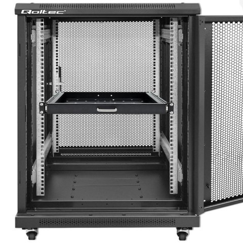 Półka z uchwytem do szafy RACK | 600x600 | wysuwana Półka z uchwytem do szafy RACK | 600x600 | wysuwana