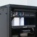Półka z uchwytem do szafy RACK | 600x600 | wysuwana