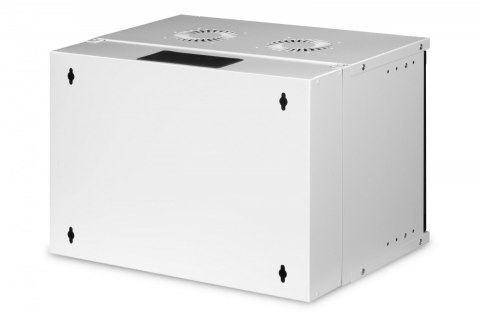 Szafa sieciowa wisząca 19" 7U, SOHO PRO 370 x 540 x 400 mm, nośność 60kg, drzwi szyba, niezłożona Szara Szafa sieciowa wisząca 19" 7U, SOHO PRO 370 x 540 x 400 mm, nośność 60kg, drzwi szyba, niezłożona Szara