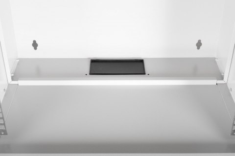 Szafa sieciowa wisząca 19" 7U, SOHO PRO 370 x 540 x 400 mm, nośność 60kg, drzwi szyba, niezłożona Szara Szafa sieciowa wisząca 19" 7U, SOHO PRO 370 x 540 x 400 mm, nośność 60kg, drzwi szyba, niezłożona Szara