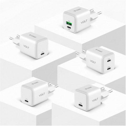 Ładowarka sieciowa USB C 35W 3A Power delivery 3.0 QC 3.0 Biała Ładowarka sieciowa USB C 35W 3A Power delivery 3.0 QC 3.0 Biała