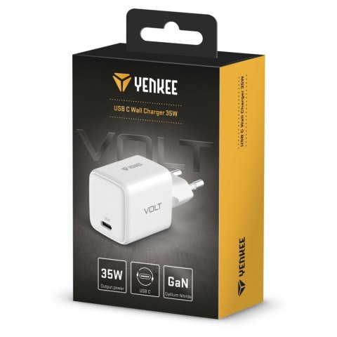 Ładowarka sieciowa USB C 35W 3A Power delivery 3.0 QC 3.0 Biała Ładowarka sieciowa USB C 35W 3A Power delivery 3.0 QC 3.0 Biała