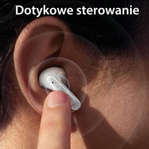 Łuchawki Bluetooth TWS 5.3 X-Don Series Dual microfon ENC czarne Łuchawki Bluetooth TWS 5.3 X-Don Series Dual microfon ENC czarne