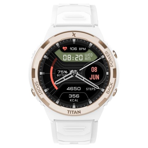 Smartwatch FW100 Titan Valkiria Biały Smartwatch FW100 Titan Valkiria Biały
