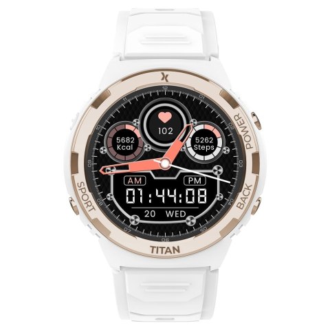 Smartwatch FW100 Titan Valkiria Biały Smartwatch FW100 Titan Valkiria Biały
