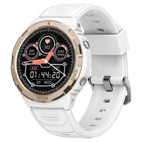 Smartwatch FW100 Titan Valkiria Biały Smartwatch FW100 Titan Valkiria Biały