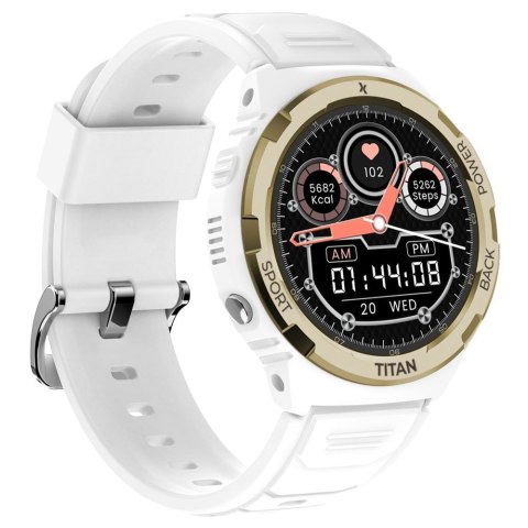 Smartwatch FW100 Titan Valkiria Biały Smartwatch FW100 Titan Valkiria Biały