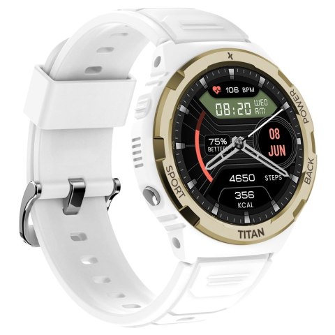 Smartwatch FW100 Titan Valkiria Biały Smartwatch FW100 Titan Valkiria Biały