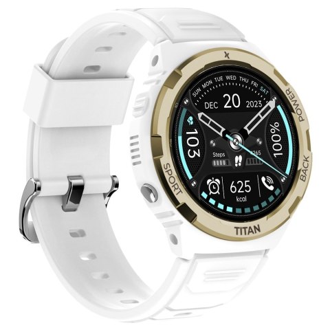 Smartwatch FW100 Titan Valkiria Biały Smartwatch FW100 Titan Valkiria Biały