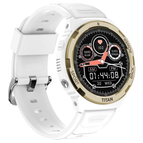 Smartwatch FW100 Titan Valkiria Biały Smartwatch FW100 Titan Valkiria Biały