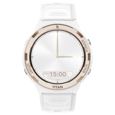 Smartwatch FW100 Titan Valkiria Biały Smartwatch FW100 Titan Valkiria Biały