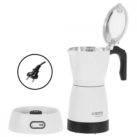 Kawiarka elektryczna Moka CR 4415W biała Kawiarka elektryczna Moka CR 4415W biała