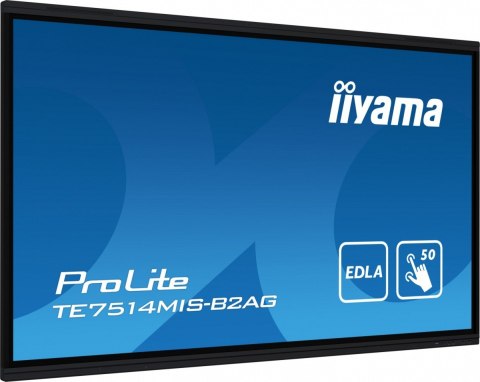 Monitor interaktywny 75 cali TE7514MIS-B2, INFRARED,50pkt,VA,4K,7H,WiFi,MIC,USB ANDROID 13, Google EDLA Monitor interaktywny 75 cali TE7514MIS-B2, INFRARED,50pkt,VA,4K,7H,WiFi,MIC,USB ANDROID 13, Google EDLA