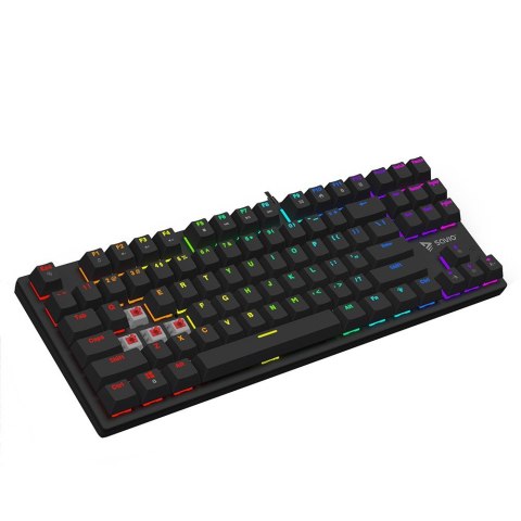 Klawiatura mechaniczna RGB Tempest X2 Outemu Red Klawiatura mechaniczna RGB Tempest X2 Outemu Red