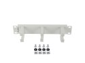 Organizer kabli 10 cali z 3 metalowymi uchwytami TYP B szary