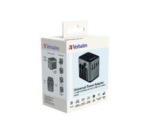 Adapter podróżny UTA-03 49545 180 krajów, ładowarka PD 30W, QC 3.0 3x USB-C , 2x USB-A Adapter podróżny UTA-03 49545 180 krajów, ładowarka PD 30W, QC 3.0 3x USB-C , 2x USB-A